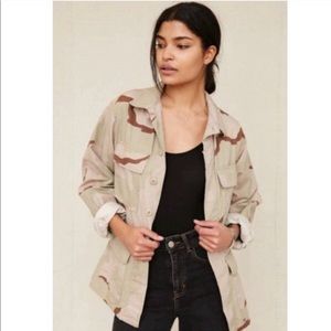 Army Print Jacket